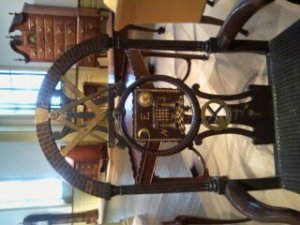 18th Century Masonic Chair