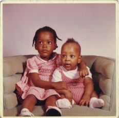 Me and My brother Stephen December 1961