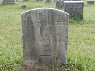 William Henry Halstead Headstone ~ Sleepy Hollow